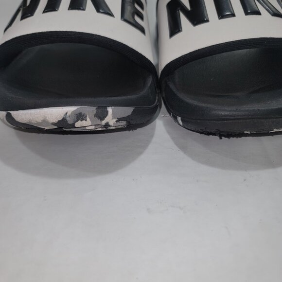 Nike Offcourt Marble Black/White Men's Slides Sandals Size 8 - Picture 9 of 9